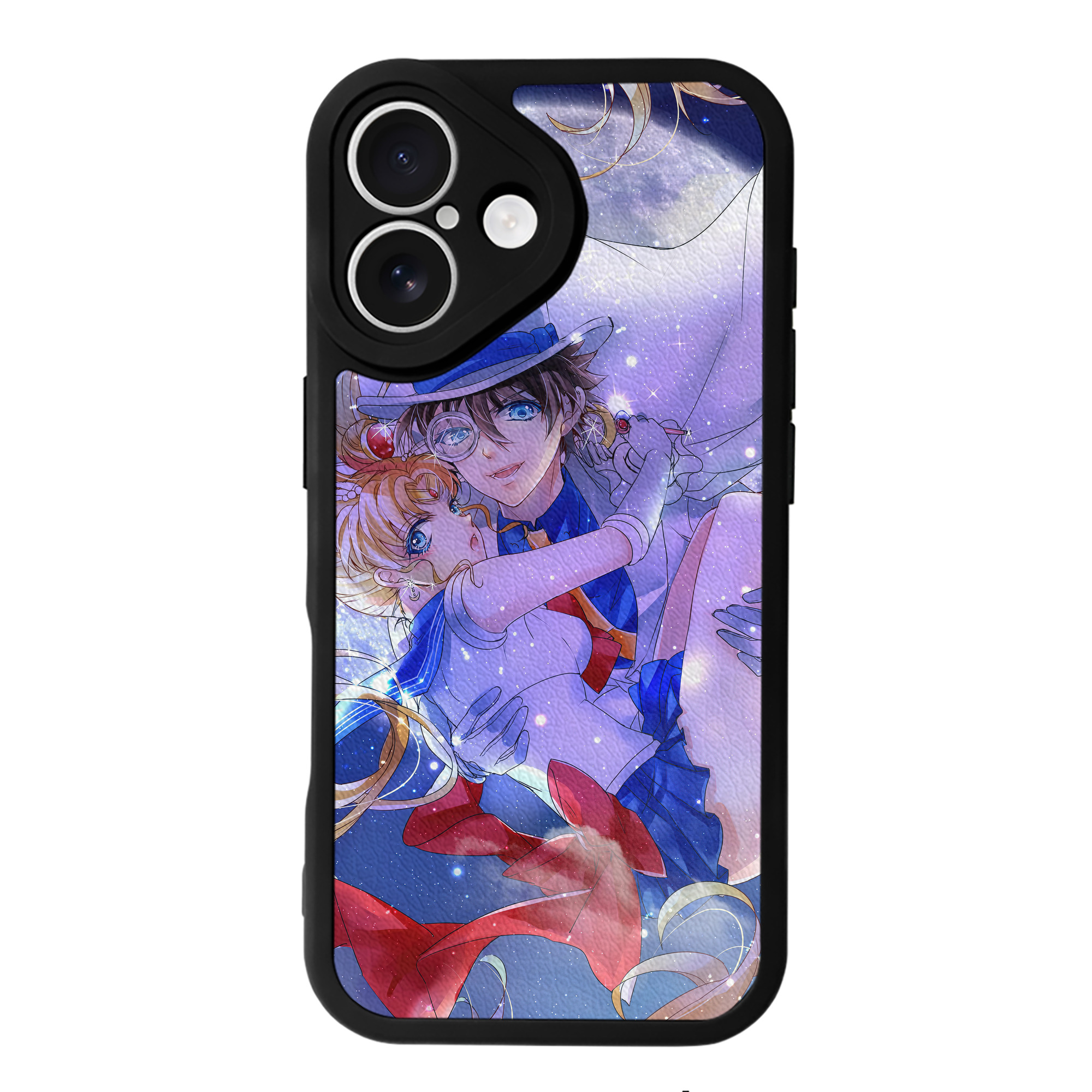 （画像用） 美少女戦士セーラームーン Sailor Moon 【iPhone 16シリーズ対応】シリコンスマホケース（レザー調） 材質：シリコン